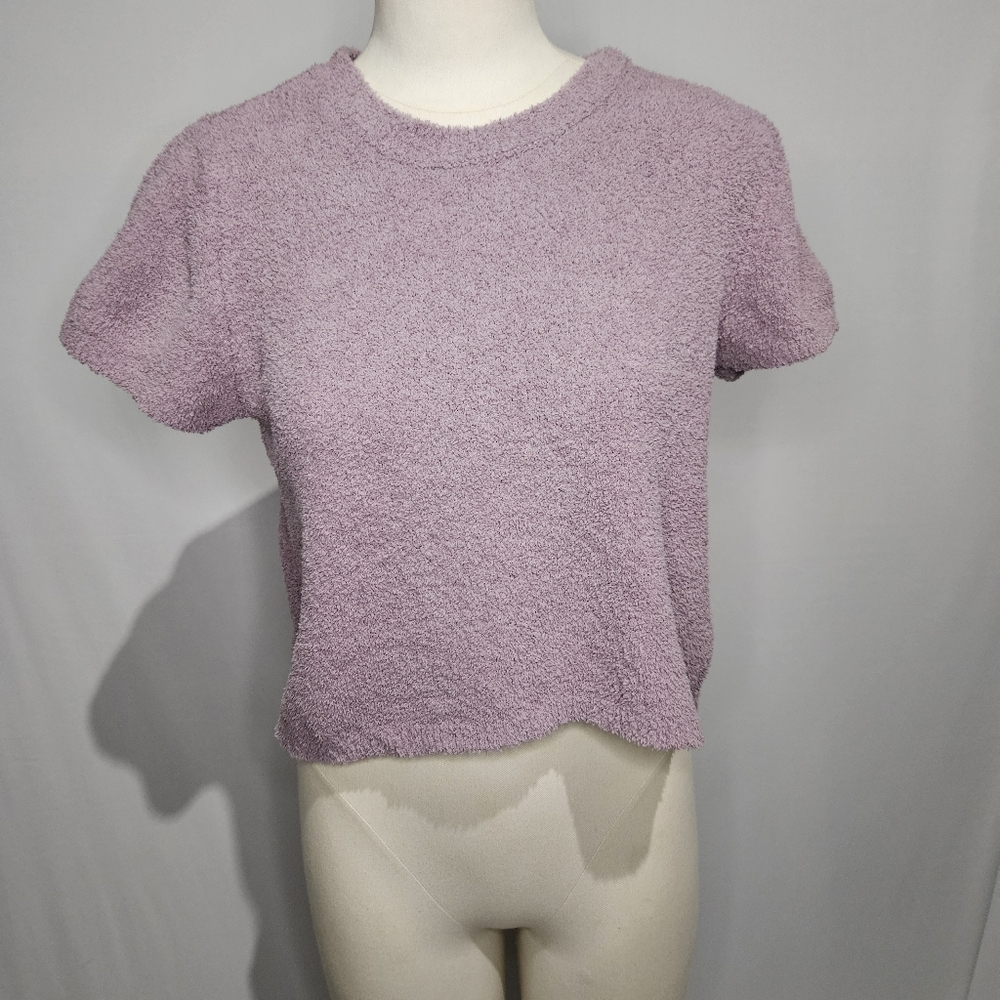 cupcakes & cashmere Sherpa Top Sz M
